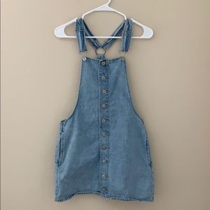 Short Overall Dress
